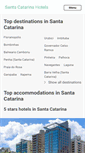 Mobile Screenshot of hotelsantacatarina.com
